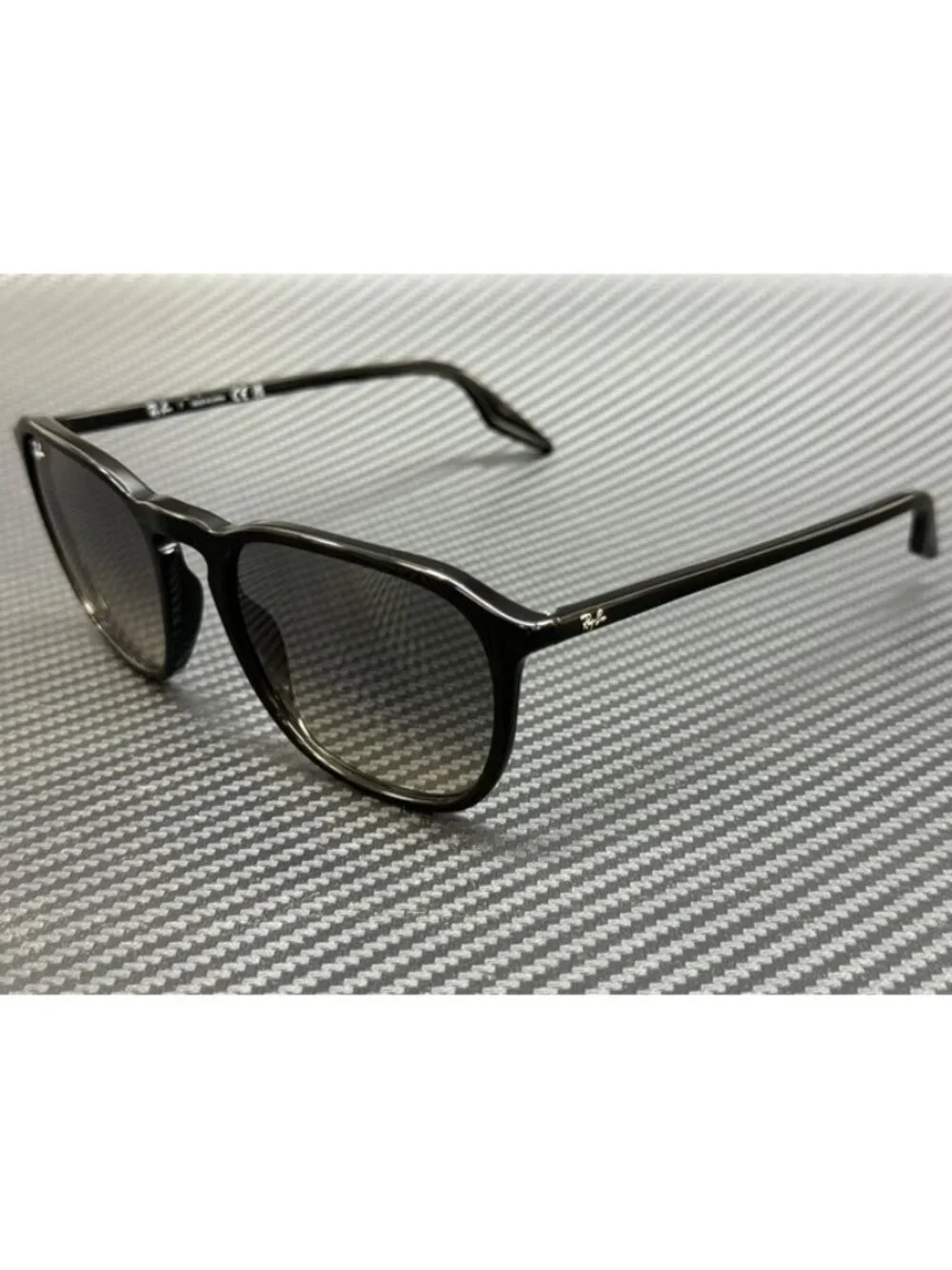 New Ray-Ban Men Black Sunglasses 55-20-145